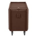 Cambro SC337S131 41 1/2" Beverage Service Cart, 23 4/5"D x 37 1/10" H, Dark Brown thumbnail 3