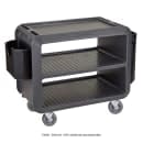 Cambro SC337S615 41 1/2" Beverage Service Cart, 23 4/5"D x 37 1/10" H, Charcoal Gray thumbnail 5
