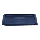 Cambro SFC12453 CamSquare® Cover, for 12, 18 & 22 qt Containers, Polyethylene,  Blue thumbnail 2