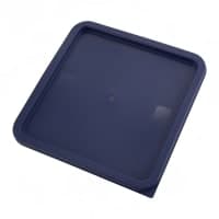 Cambro SFC12453 CamSquare® Cover, for 12, 18 & 22 qt Containers, Polyethylene,  Blue thumbnail 4