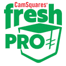 Cambro SFC1FPPP190 CamSquare® Cover for 1/2 & 1 qt Containers, Polyethylene, Translucent thumbnail 4