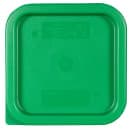 Cambro SFC2452 CamSquare® Cover, for 2 & 4 qt Containers, Kelly Green thumbnail 2