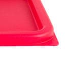 Cambro SFC6451 CamSquare® Cover, for 6 & 8 qt Containers, Winter Rose thumbnail 3