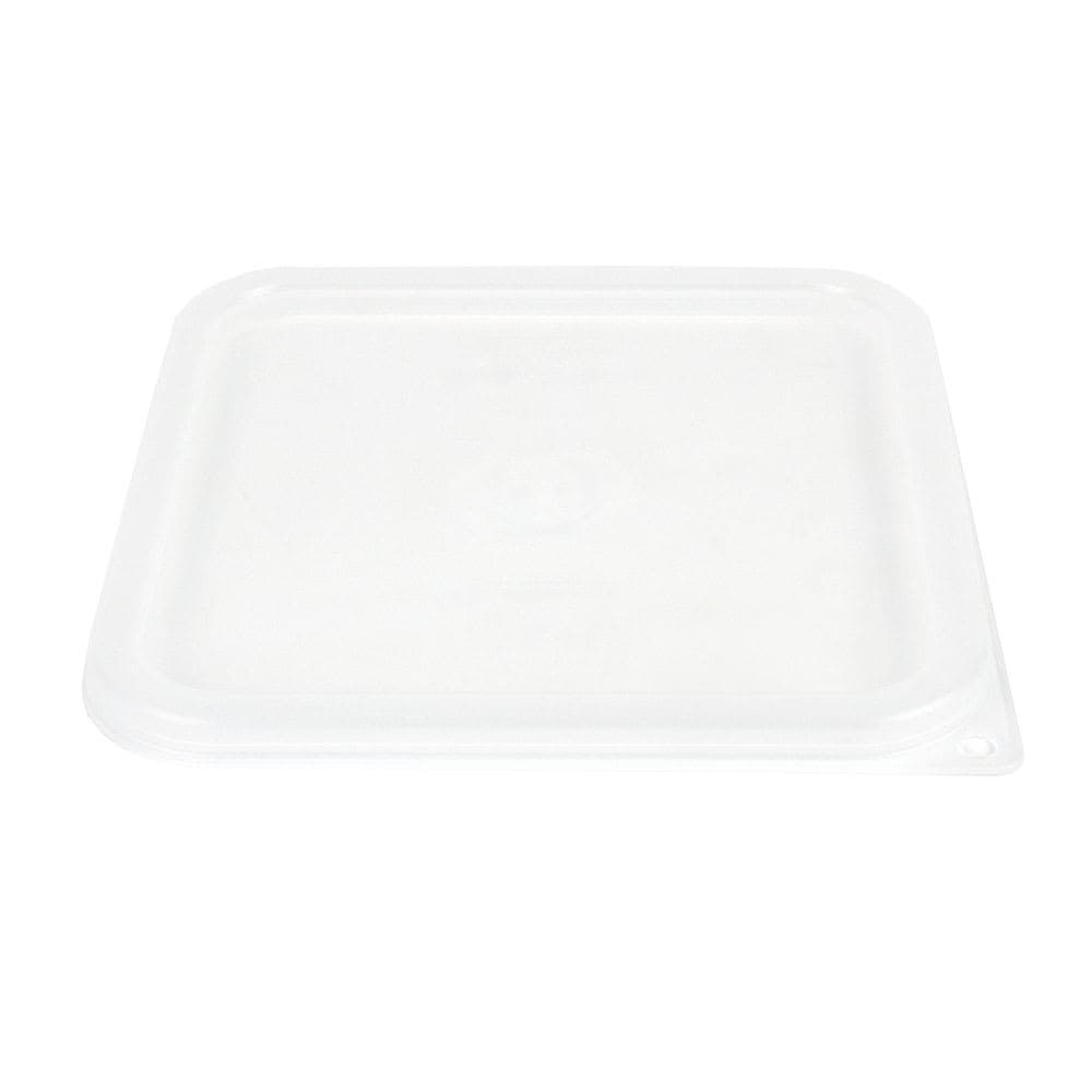 Cambro SFC6SCPP190 CamSquare® Cover, for 6 & 8 qt Clear Containers, Translucent