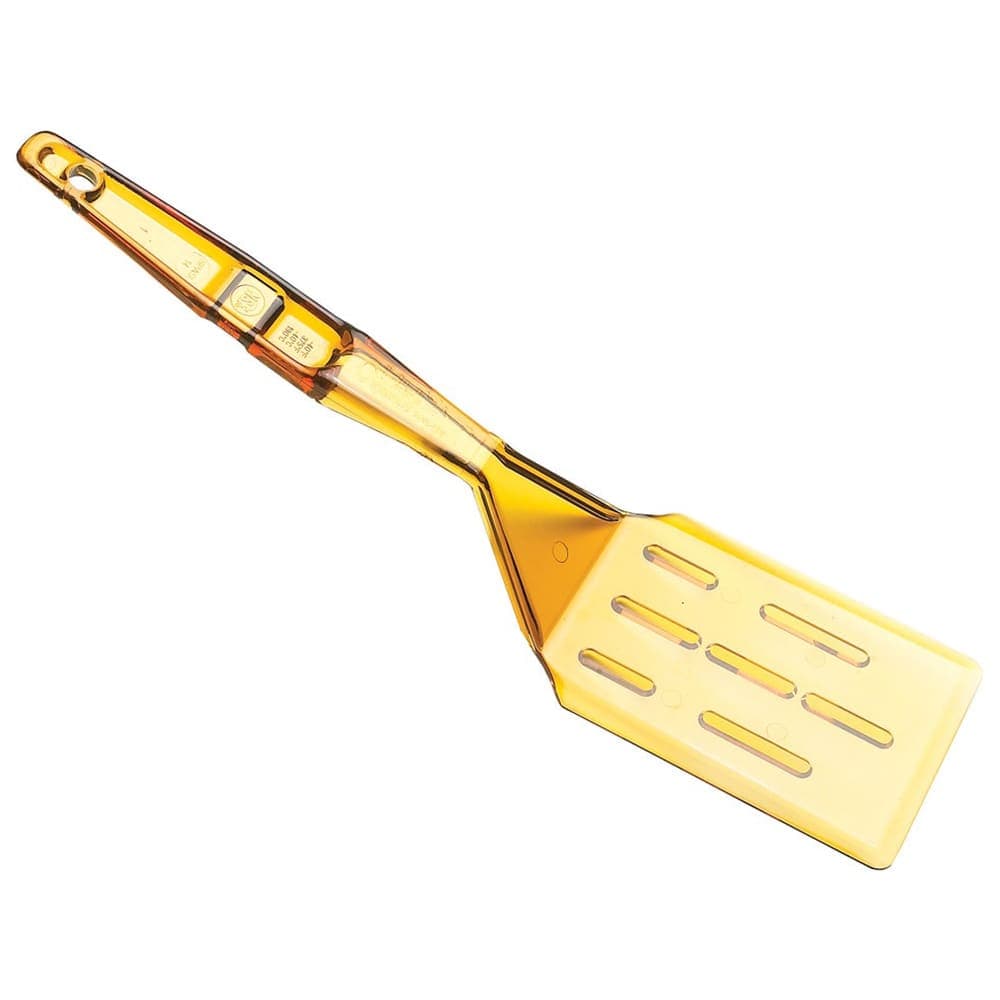 Cambro SPASL14150 14" High Heat Slotted Turner - Amber