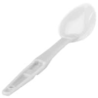 Cambro SPO13CW110 13" Solid Spoon - Black thumbnail 4