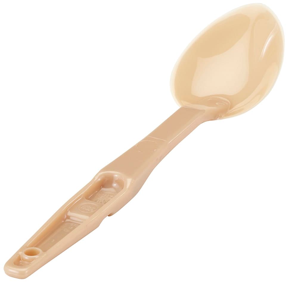 Cambro SPO13CW133 13" Solid Spoon - Beige