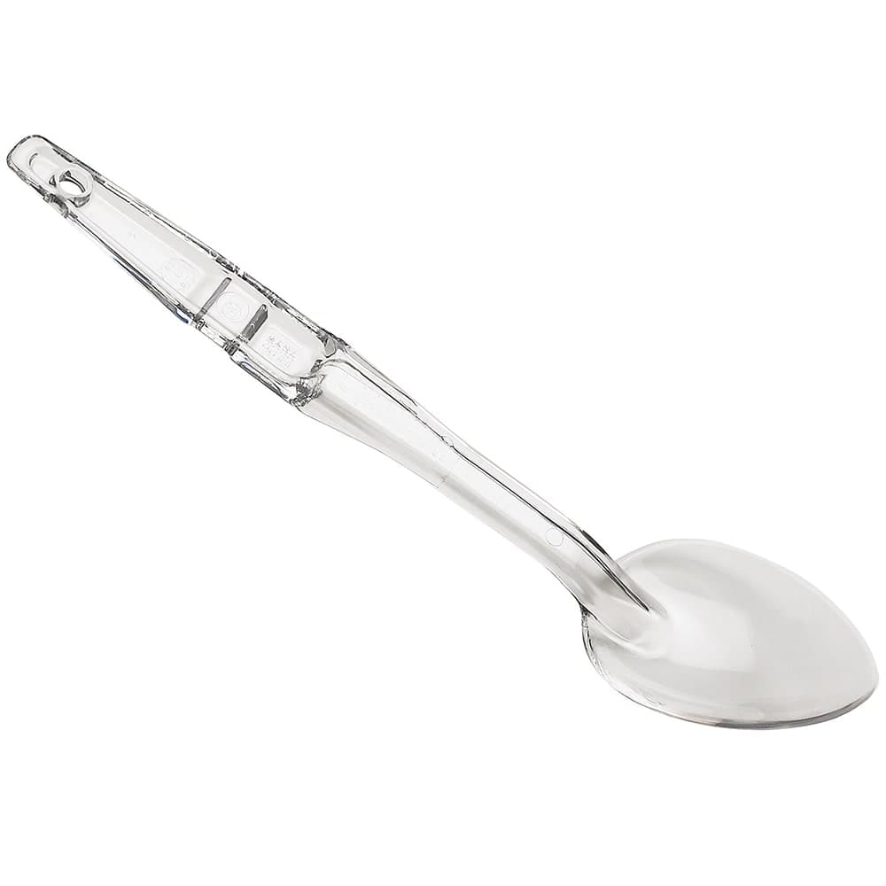 Cambro SPO13CW135 13" Solid Spoon - Clear