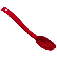 Cambro SPO8CW110 8" Notched Deli Spoon - Black thumbnail 3