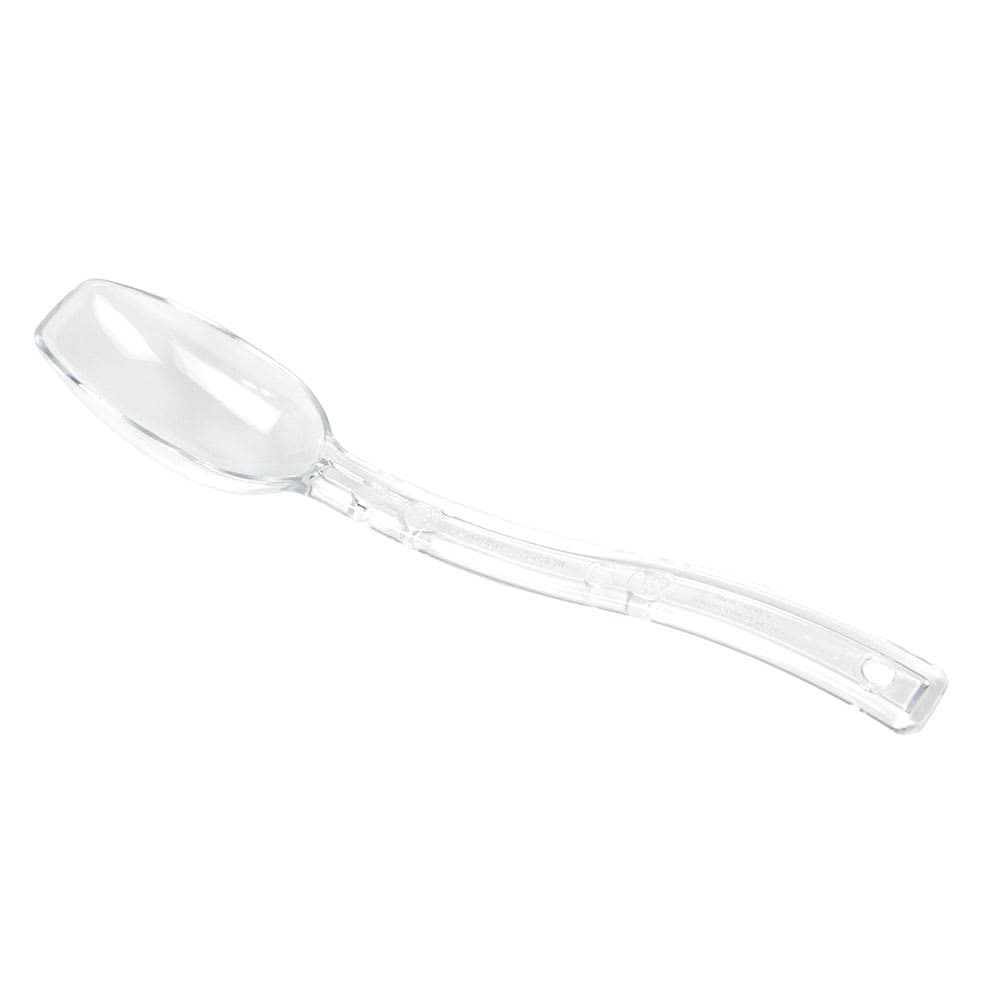 Cambro SPO8CW135 8" Notched Deli Spoon - Clear