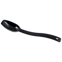 Cambro SPO8CW148 8" Notched Deli Spoon - White thumbnail 2