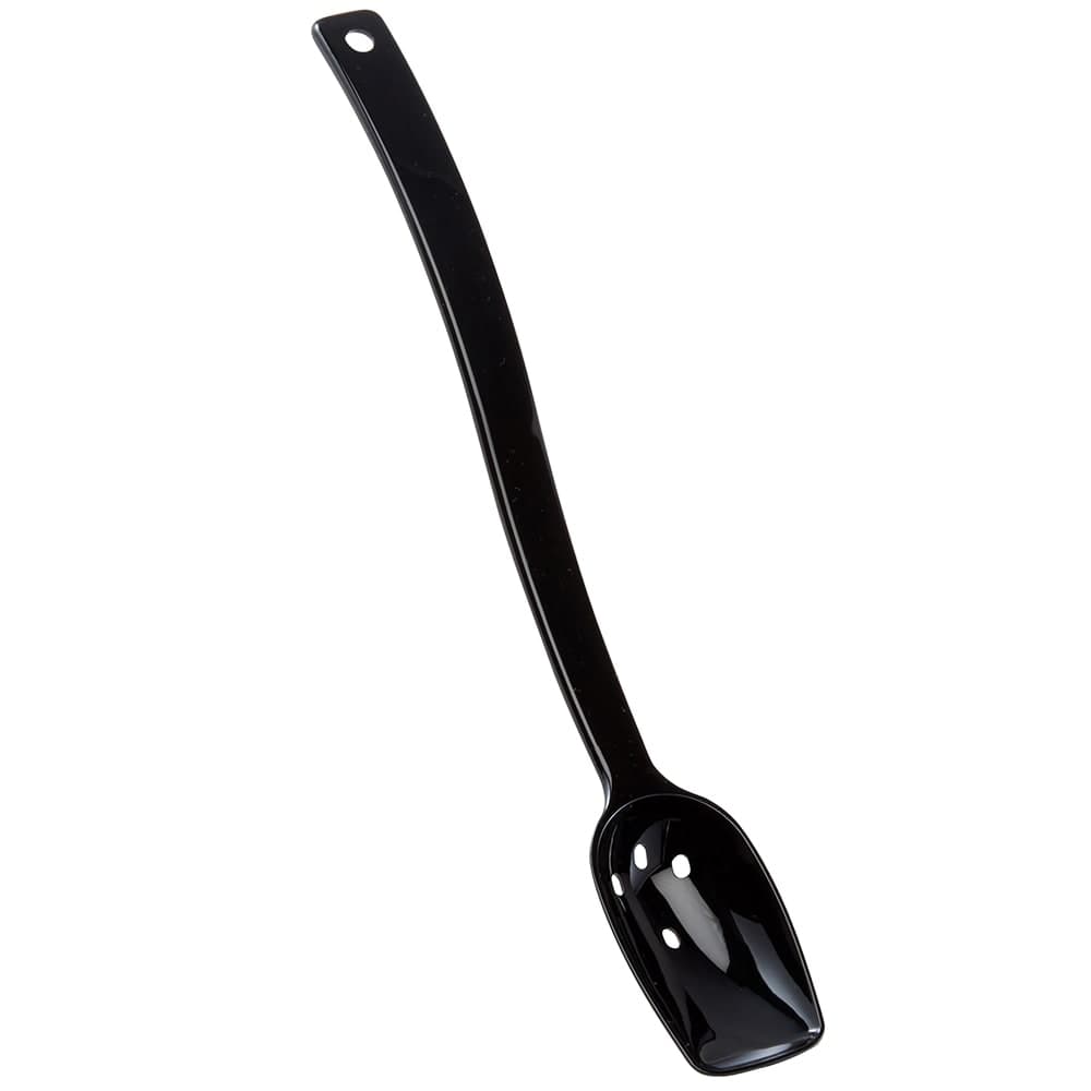 Cambro SPOP10CW110 10" Perforated Deli Spoon - Black
