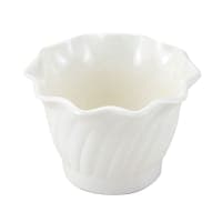 Cambro SRB5CW135 5 oz Swirl Bowl - Plastic, Clear thumbnail 2