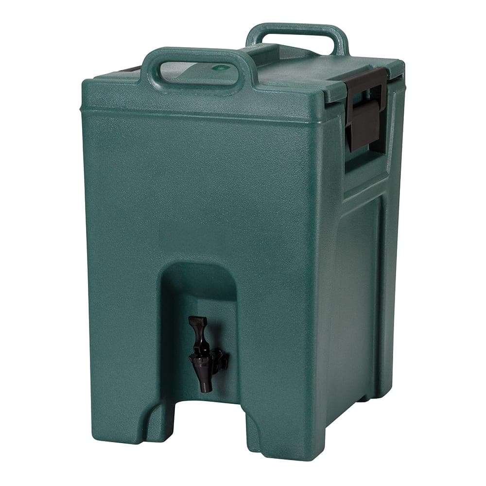 Cambro UC1000192 10 1/2 gal Ultra Camtainer® Insulated Beverage Dispenser, Granite Green