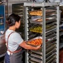 Cambro UGNPR11F18480 28 3/4"W (18) Pan Sheet Rack w/ 3" Bottom Load Slides thumbnail 8