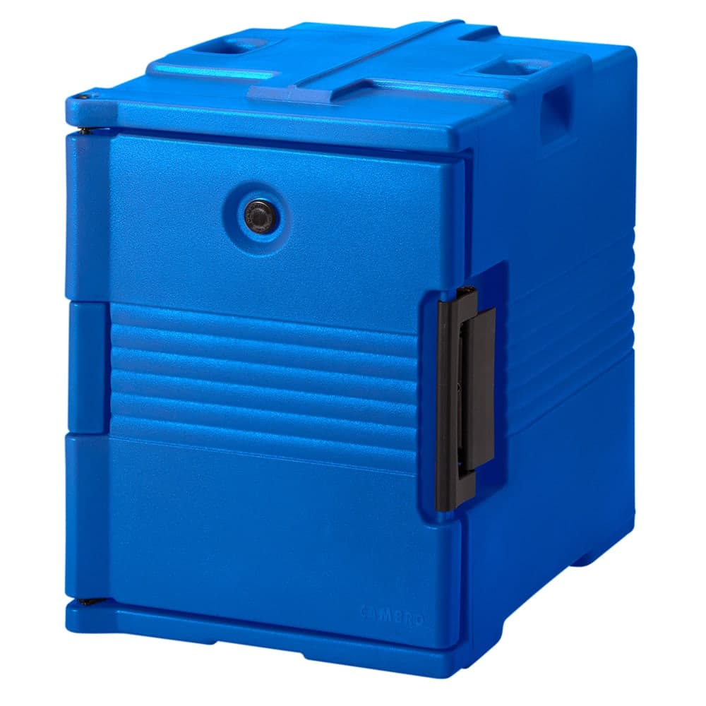 Cambro UPC400186 Camcarrier® Insulated Food Carrier - 60 qt w/ (6) Pan Capacity, Navy Blue