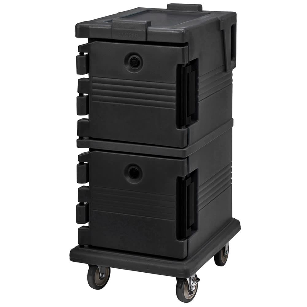 Cambro UPC600110 Ultra Camcart® Insulated Food Carrier - 45 qt w/ (8) Pan Capacity, Black