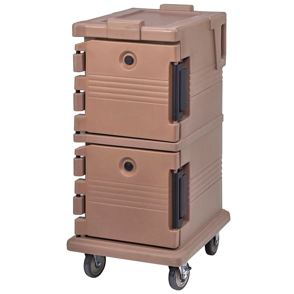 Cambro UPC600157 Ultra Camcart® Insulated Food Carrier - 45 qt w/ (8) Pan Capacity, Beige