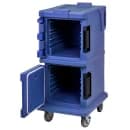 Cambro UPC600186 Ultra Camcart® Insulated Food Carrier - 45 qt w/ (8) Pan Capacity, Navy Blue thumbnail 2