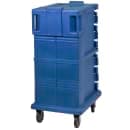 Cambro UPC600186 Ultra Camcart® Insulated Food Carrier - 45 qt w/ (8) Pan Capacity, Navy Blue thumbnail 3