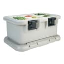 Cambro UPCS160480 S-Series Ultra Pan Carriers® Insulated Food Carrier - 20 qt w/ (1) Pan Capacity, Gray thumbnail 4