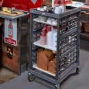 Cambro UPR1826H12580 25 1/2"W 12 Sheet Pan Rack w/ 3" Bottom Load Slides thumbnail 3