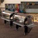 Cambro VBR5110 52 9/32" Versa Food Bar™ Cold Food Bar - (4) Pan Capacity, Floor Model, Black thumbnail 5