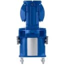 Cambro VBR5186 52 9/32" Versa Food Bar™ Cold Food Bar - (4) Pan Capacity, Floor Model, Navy Blue thumbnail 3