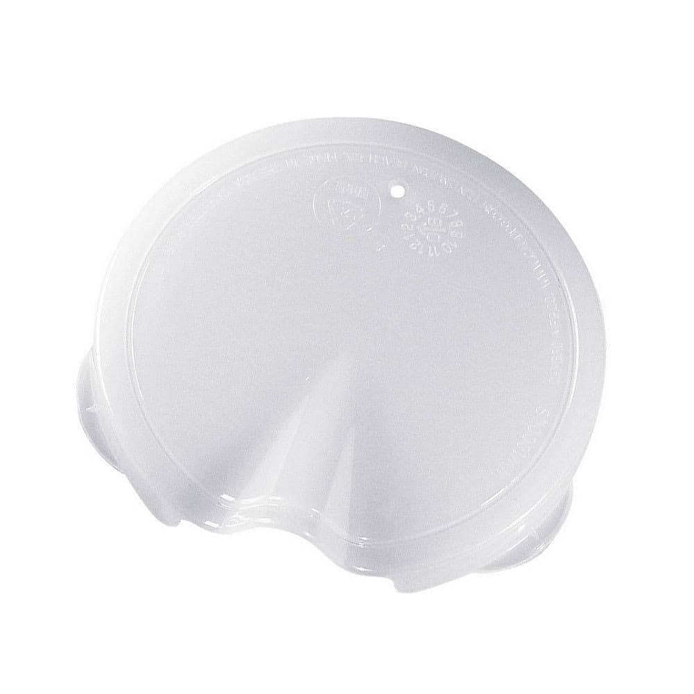 Cambro WW1000LS148 Camliter Replacement Lid with Pour Spout - White