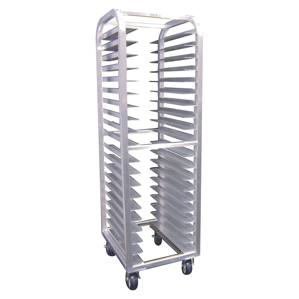 Winholt AL-1812-HD 21 1/2"W 12 Sheet Pan Rack w/ 5" Bottom Load Slides