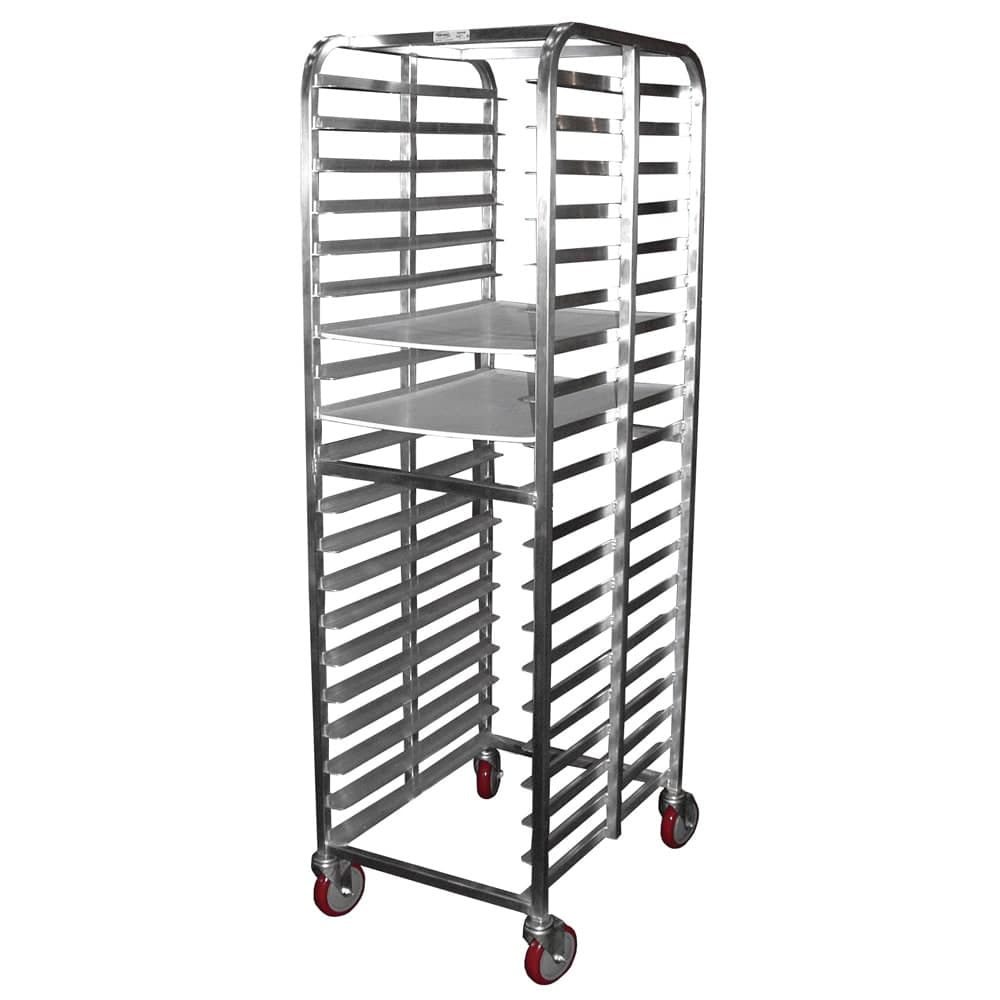 Winholt AL-1820B-XB 21"W 20 Sheet Pan Rack w/ 3" Bottom Load Slides