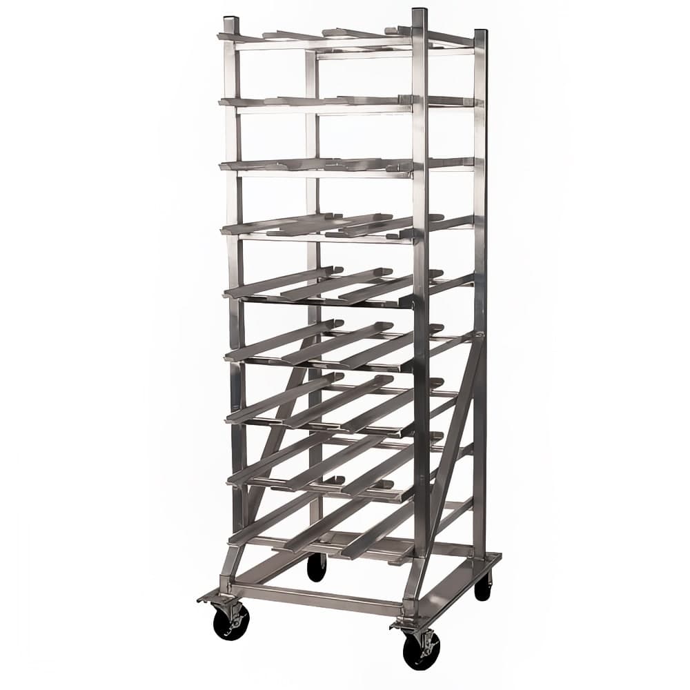 Winholt CR162M 76"H Mobile Can Rack w/ (162) #10 or (216) #5 Capacity