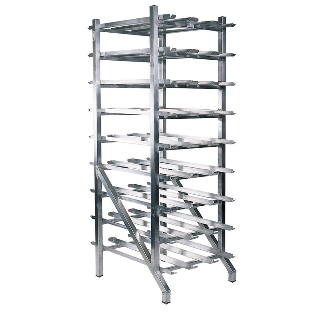 Winholt CR-54PT 35"H Mobile Can Rack Storage w/ (54) #10 or (72) #5 Capacity