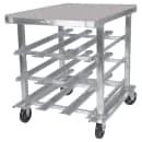 Winholt CR-72PT 40"H Mobile Can Rack Storage w/ (72) #10 or (96) #5 Capacity thumbnail 2