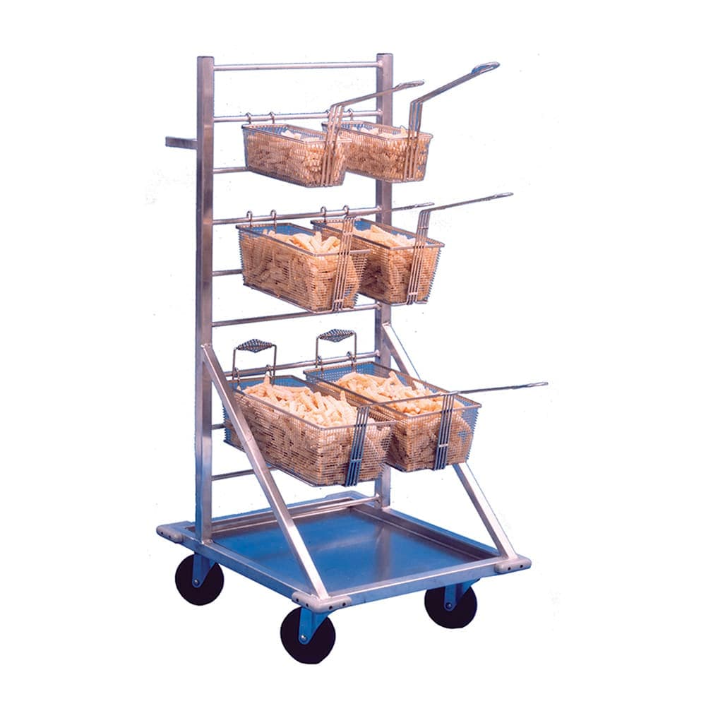 Winholt FFR-18 18"W Fry Basket Rack, Aluminum
