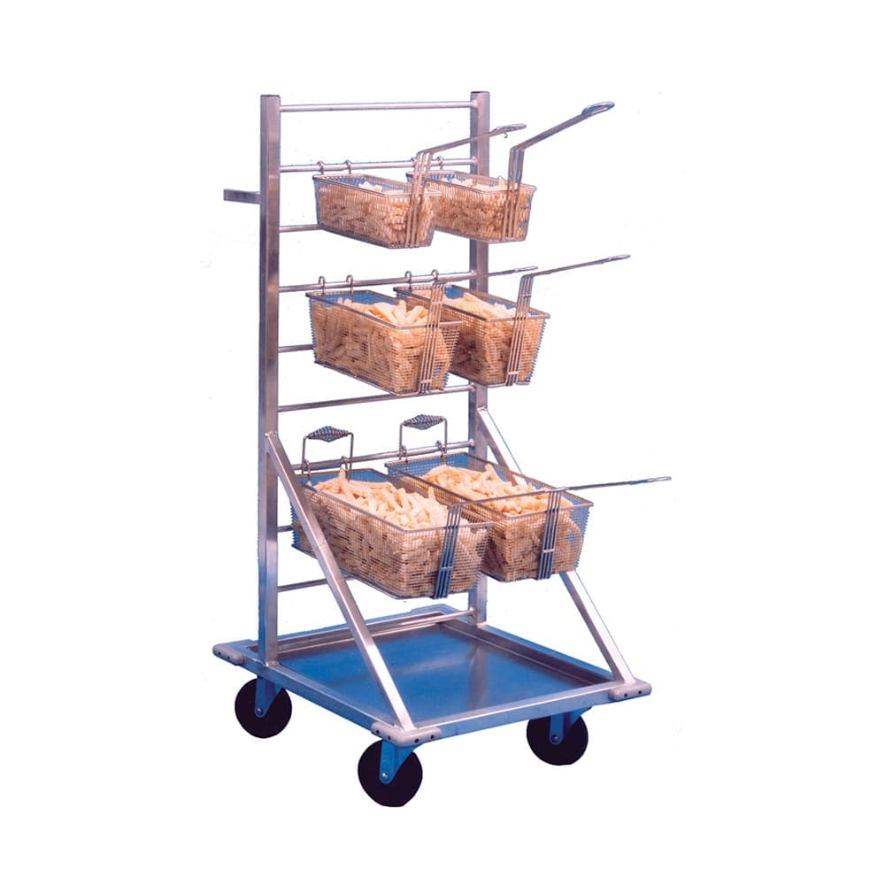Winholt FFR-27 25"W Fry Basket Rack, Aluminum