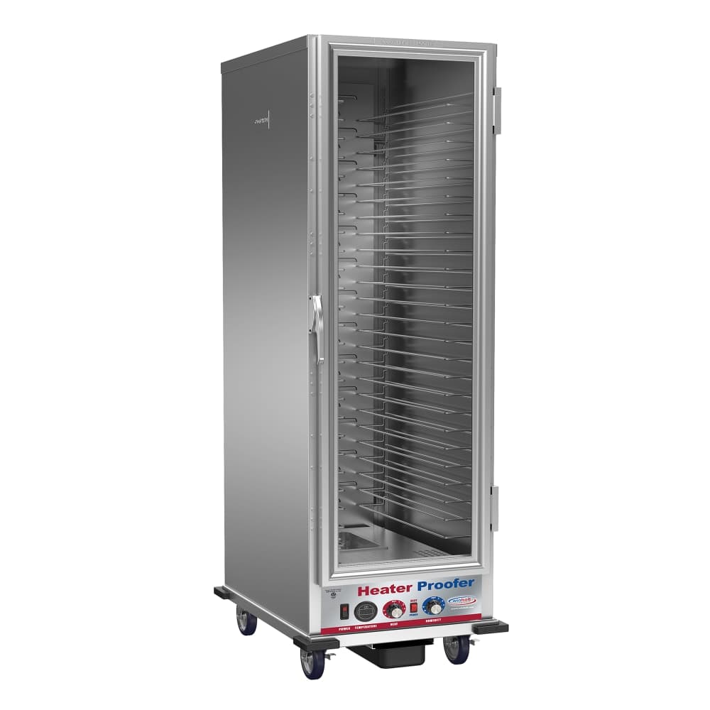 Winholt NHPL1825UN Full Height Non Insulated Mobile Heated Cabinet w/ (28) Pan Capacity, 120v