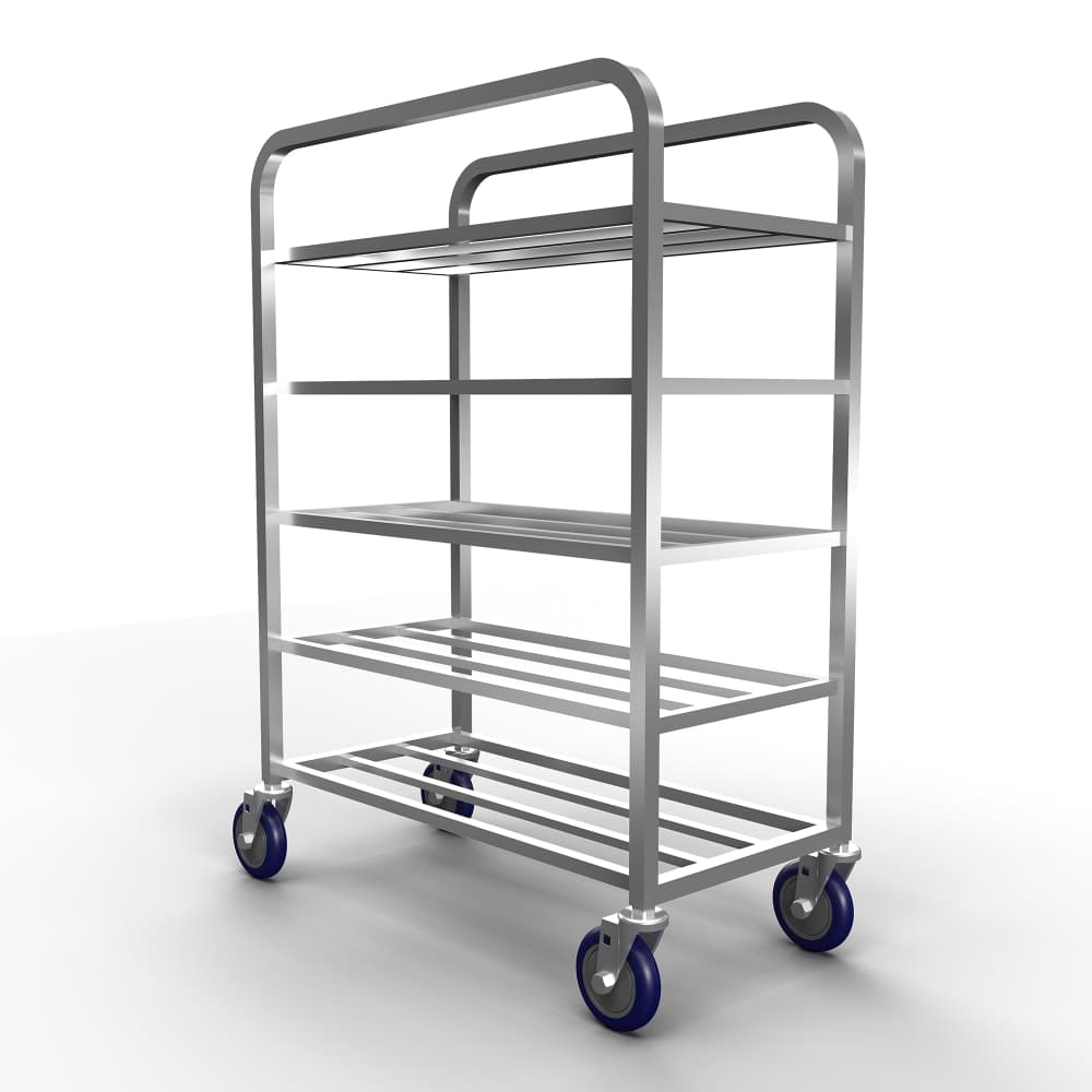 Winholt UNAL-5-WEG 16"W 5 Sheet/Tub Pan Rack w/ Bottom Load Slides