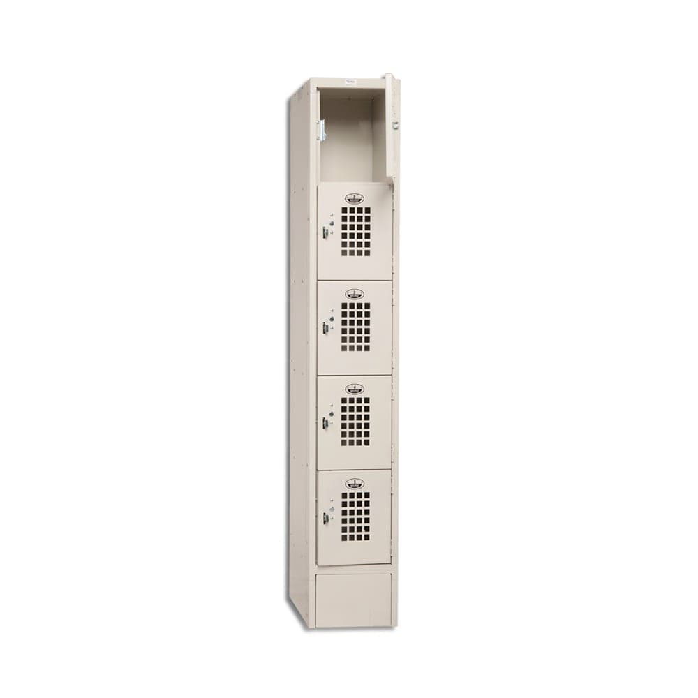 Winholt WL-55 1-Column Locker w/ (5) 10" x 12" x 12" Compartments, Beige