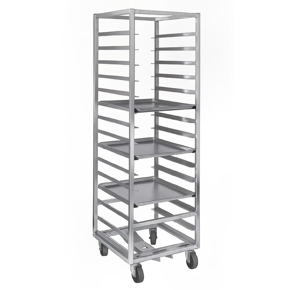 Channel 20 1/2"W 15 Sheet Pan Rack w/ 4" Bottom Load Slides (402A-OR)