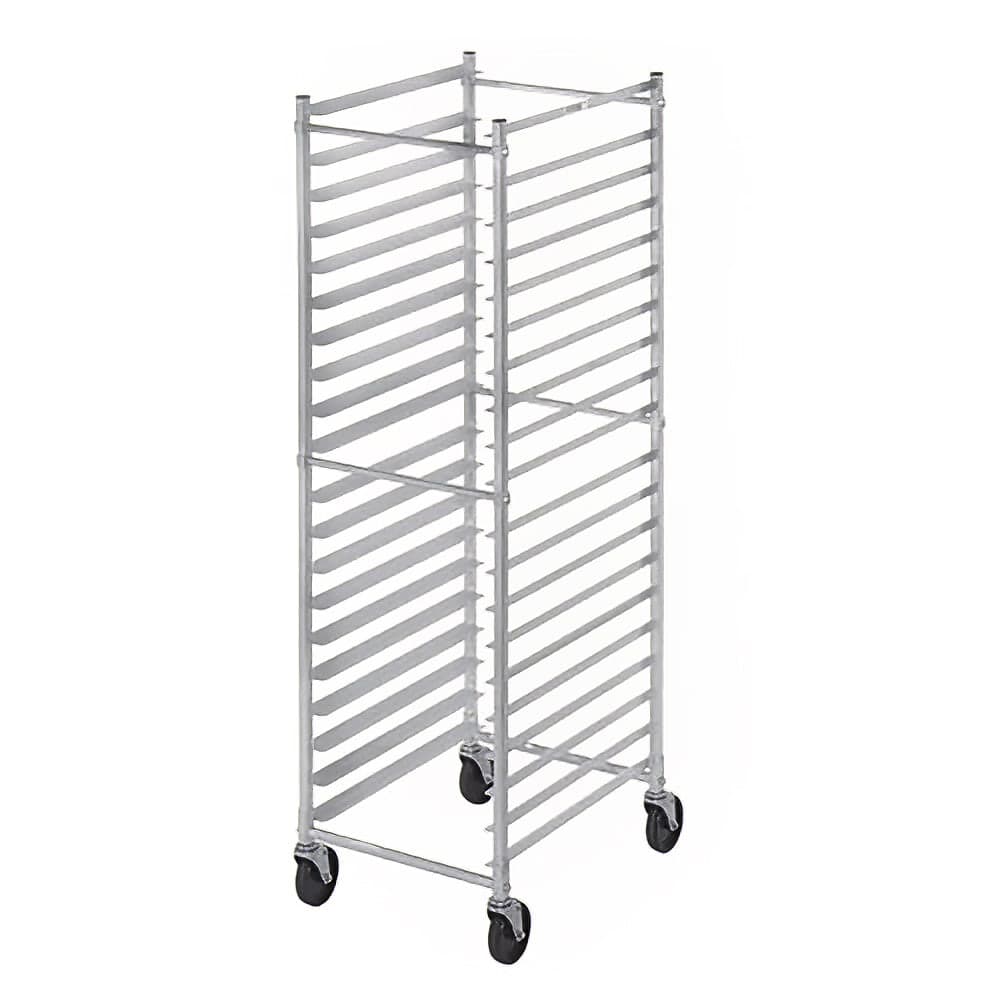 Channel 20 1/2" 18 Bun Pan Rack w/ 3" Bottom Load Slides (406AKD)