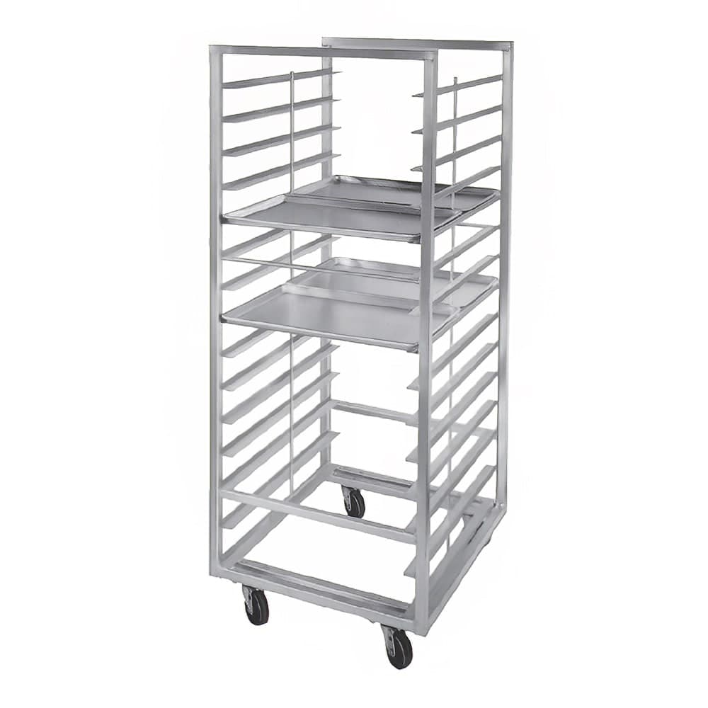 Channel 29"W 60 Sheet Pan Rack w/ 2" Bottom Load Slides (410S-DOR)