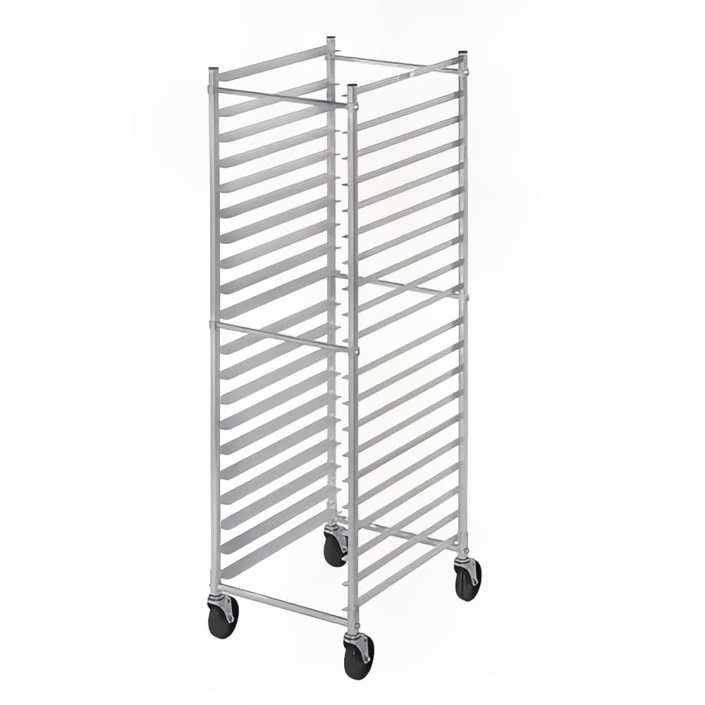Channel 20 1/2" 20 Bun Pan Rack w/ 3" Bottom Load Slides (411AKD)