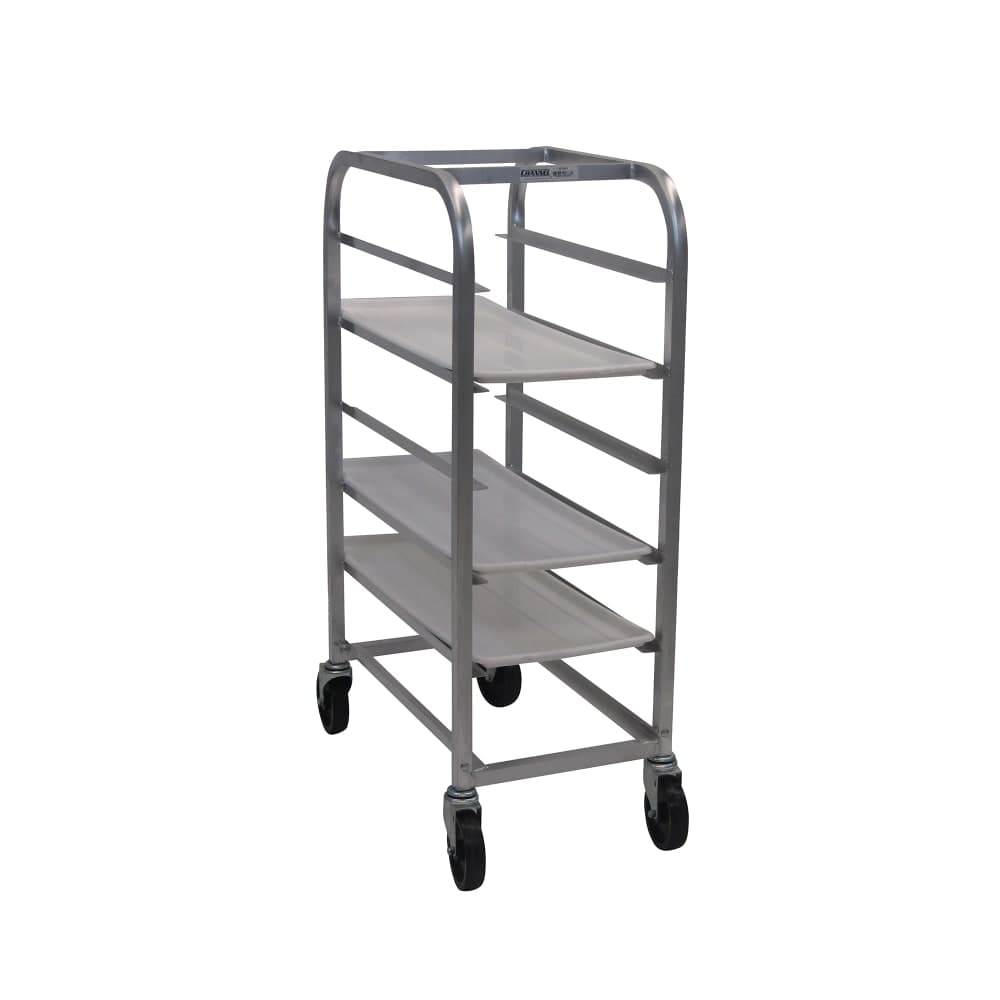 Channel 15 1/4"W 6 Platter Pan Rack w/ 6" Bottom Load Slides (523AP)