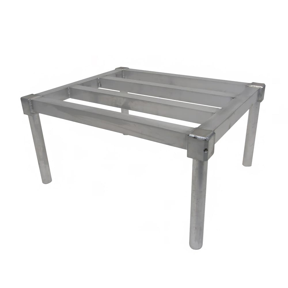 Channel 24" Stationary Dunnage Rack w/ 2200 lb Capacity, Aluminum (ADE2024KD)