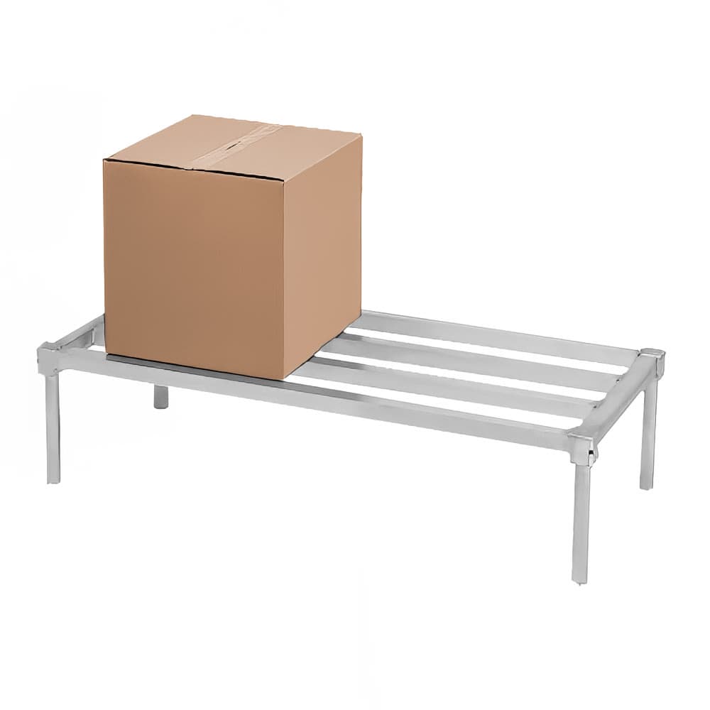Channel 48" Stationary Dunnage Rack w/ 2200 lb Capacity, Aluminum (ADE2048KD)