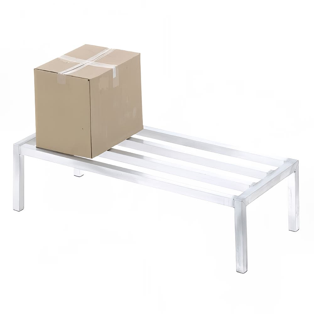 Channel 60" Stationary Dunnage Rack w/ 2000 lb Capacity, Aluminum (ADE2460)