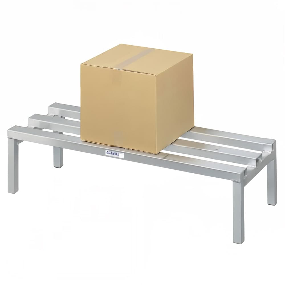 Channel 48" Stationary Dunnage Rack w/ 2200 lb Capacity, Aluminum (ADR2048)
