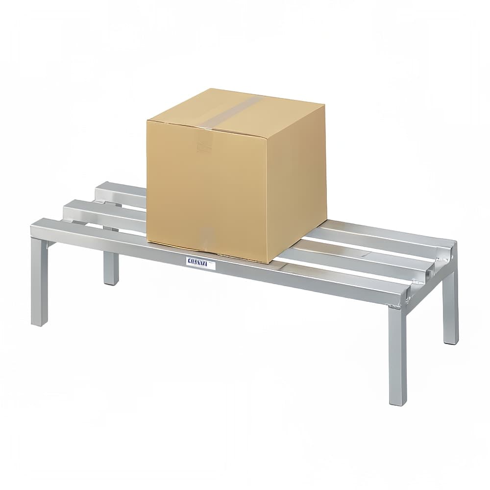 Channel 60" Stationary Dunnage Rack w/ 2200 lb Capacity, Aluminum (ADR2060)