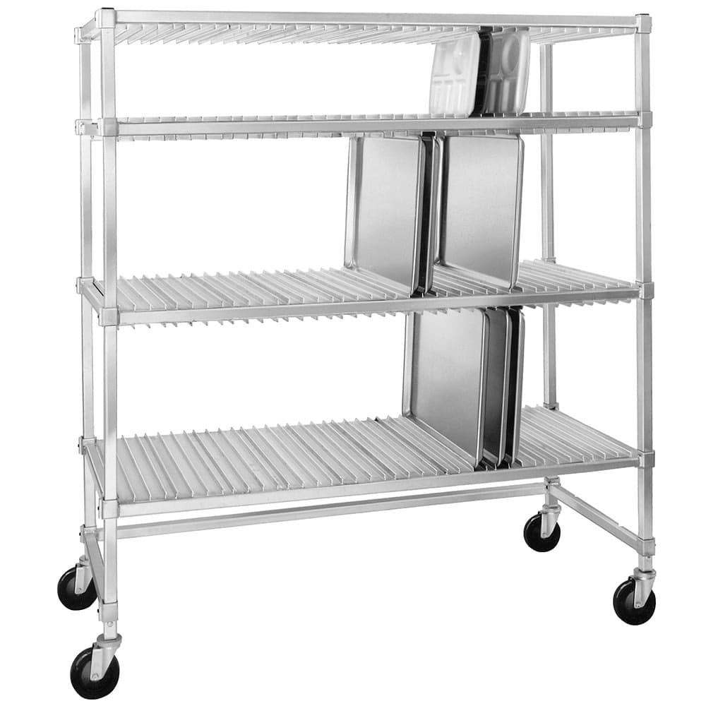 Channel 3 Level Mobile Drying Rack for Trays (ATDR-4)